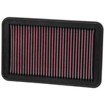K&N 33-2676 high-flow oiled cotton drop-in replacement air filter for 1999-2005 Mazda Miata.