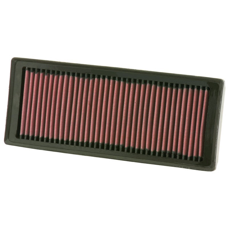 K&N 33-2945 washable oiled cotton drop-in air filter for select Audi 1.8L vehicles.