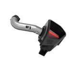 K&N NextGen aluminum cold air intake system with silver 6063 aluminum tube and black air box for 6.2L V8 engines.