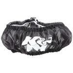 Black K&N Drycharger air filter wrap HD-0800DK, silicone-treated polyester mesh for water resistance.