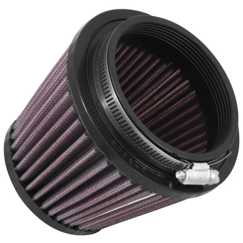 K&N RU-2990 Universal round tapered rubber air filter with 3.5 inch flange and 5 inch base