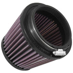K&N RU-2990 Universal round tapered rubber air filter with 3.5 inch flange and 5 inch base