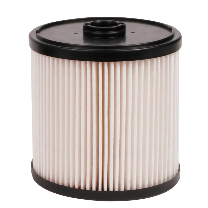 K&N PF-5200 performance cartridge diesel fuel filter featuring high-flow cellulose glass filtration media.