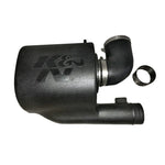 K&N 57S-9506 performance airbox intake kit with enclosed housing and high-flow reusable air filter.