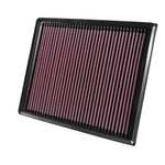 K&N High-Flow oiled cotton replacement air filter for 2010-2011 Volkswagen Amarok.