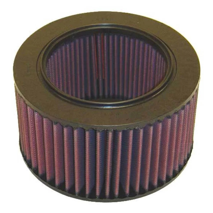 K&N E-2553 high-flow oiled cotton replacement air filter for Suzuki Samurai factory air box.