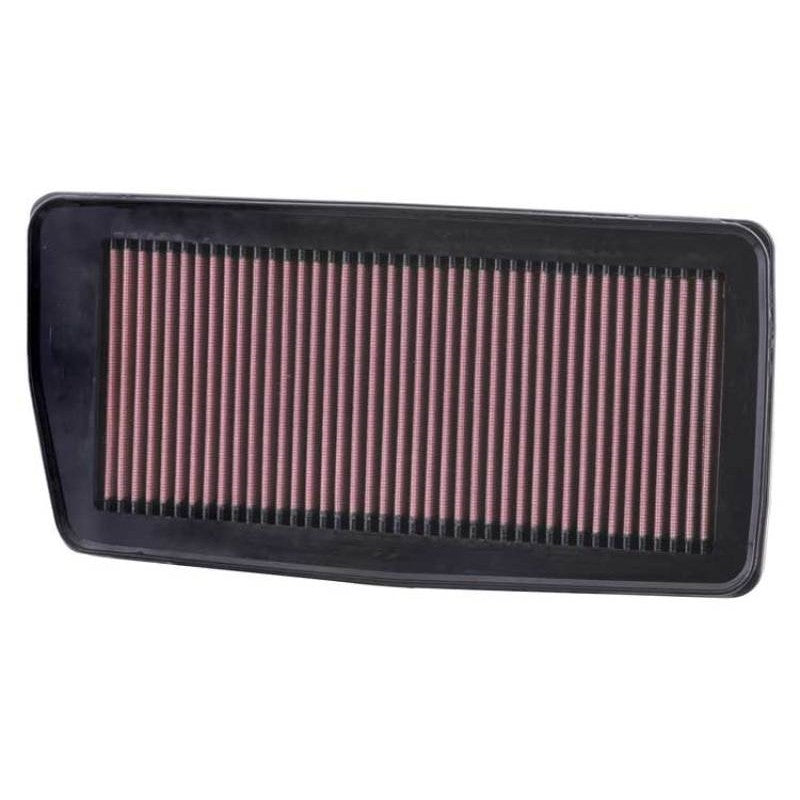 K&N 33-2382 rectangular red oiled cotton replacement air filter for 2007-2012 Acura RDX.