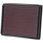 K&N 33-2015 washable high-flow oiled cotton replacement air filter for 1986-1993 Ford Mustang 5.0L