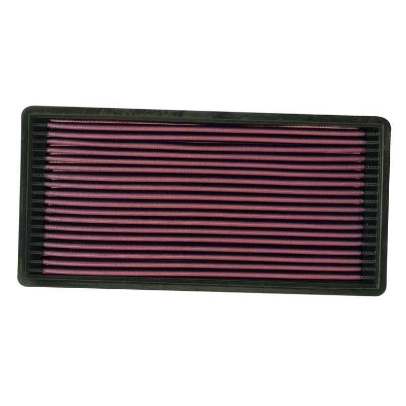 K&N 33-2018 high-flow washable air filter for 1987-2000 Jeep Cherokee, Comanche, and Wagoneer