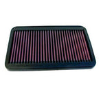 K&N 33-2009 high-flow oiled cotton replacement air filter for 1981-1989 Toyota models.