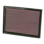K&N high-flow replacement air filter with oiled cotton media and red pleats for Sprinter 3.0L vans