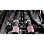 K&N E-0669 washable oiled cotton replacement performance air filter for Audi R8 and Lamborghini Gallardo