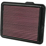 K&N 33-2408 washable oiled cotton replacement air filter for 2008-2012 GM and Hummer vehicles