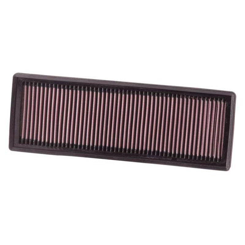 K&N 33-2386 replacement high-flow air filter with oiled cotton media for 2007-2016 Mini Cooper