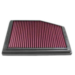 K&N 33-2773 high-flow oiled cotton replacement air filter for 1997-2004 Porsche Boxster.