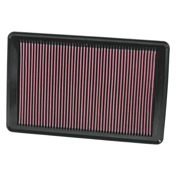 K&N 33-2369 high-flow replacement air filter with oiled cotton media for 2007-2009 Solstice and Sky 2.0L models.