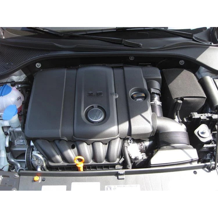 K&N 33-2331 high-flow oiled cotton replacement air filter for Volkswagen 2.5L engines.