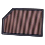 K&N 33-2388 washable high-flow oiled cotton replacement air filter for 2007-2018 Volvo vehicles.