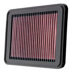 K&N 33-2221 high-flow reusable air filter with oiled cotton media for 2001 VW Golf and Bora 1.6L engines.