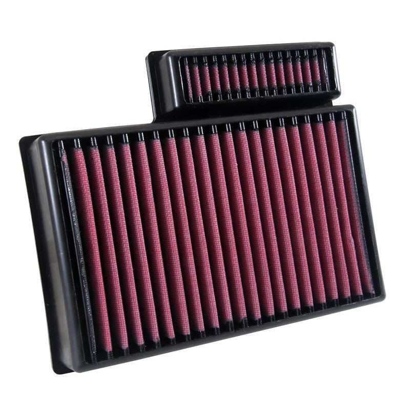 K&N 33-5024 high-flow washable oiled cotton replacement panel air filter for Ford Transit 3.2L engines.