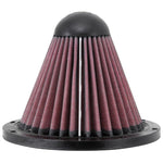 K&N RC-5052 tapered conical air filter featuring a 170mm base diameter and 60mm top diameter