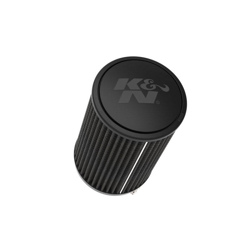 K&N RU-3112HBK Black Dryflow universal tapered clamp-on air filter with 4-inch flange and 9.25-inch height