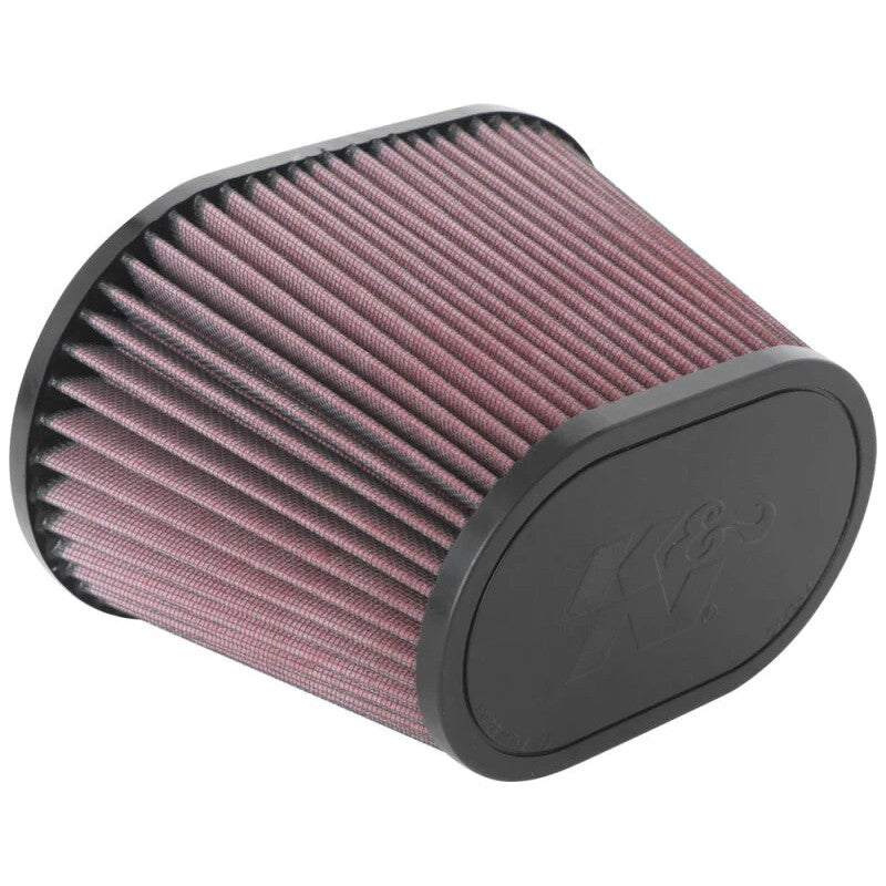 K&N RU-5040 Universal Clamp-On Air Filter with 3.5 inch flange ID and pleated cotton filtration media