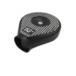 Black K&N 85-1060 universal plenum measuring 11.89 inches long and 9 inches in diameter.