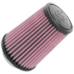 K&N RU-5062XD Universal Air Filter with black rubber top and 2.5-inch diameter flange.