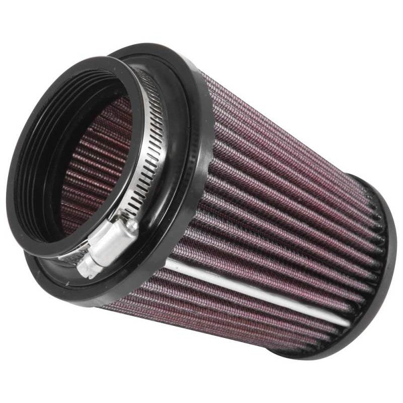 K&N RE-5286 Universal Air Filter with 3 inch flange and black rubber top