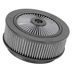 K&N X-Stream Top Assembly red air filter with a 9-inch outer diameter and 7.313-inch neck flange.