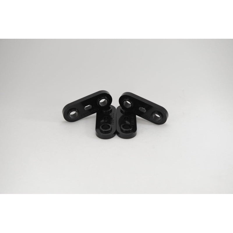 Set of four black Kartboy transmission mount bushings for 2002-2007 Subaru WRX and STi