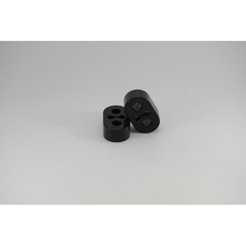 Black polyurethane 15mm Kartboy exhaust hanger for 1993-2007 Subaru Impreza and WRX