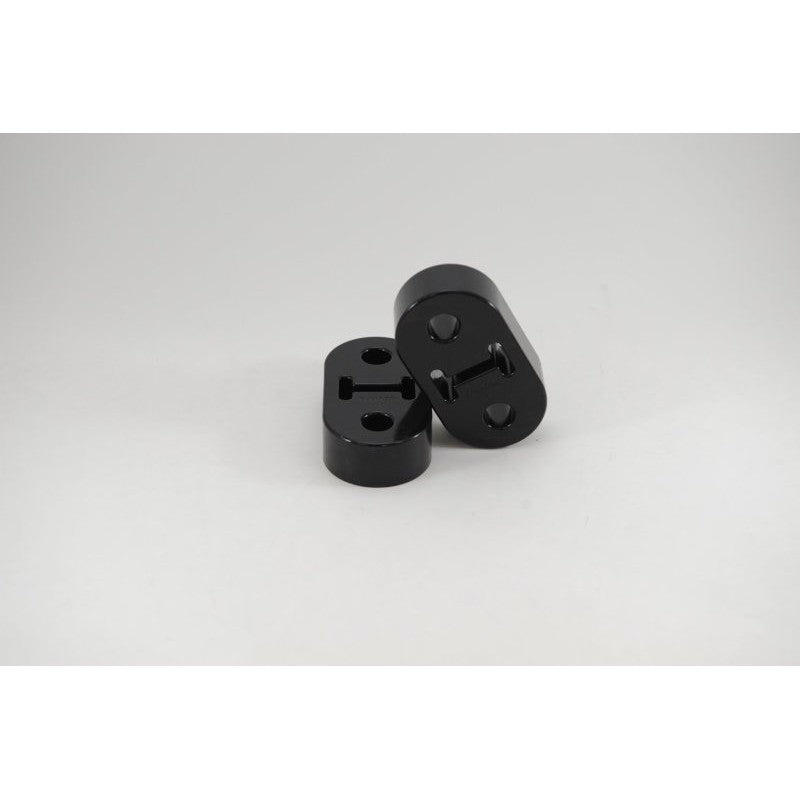Black Kartboy 15mm polyurethane extended exhaust hanger for 1993-2007 Subaru Impreza models