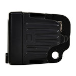Pair of KC HiLiTES C-Series 2-inch C2 LED area flood lights in black aluminum housings with wiring harness