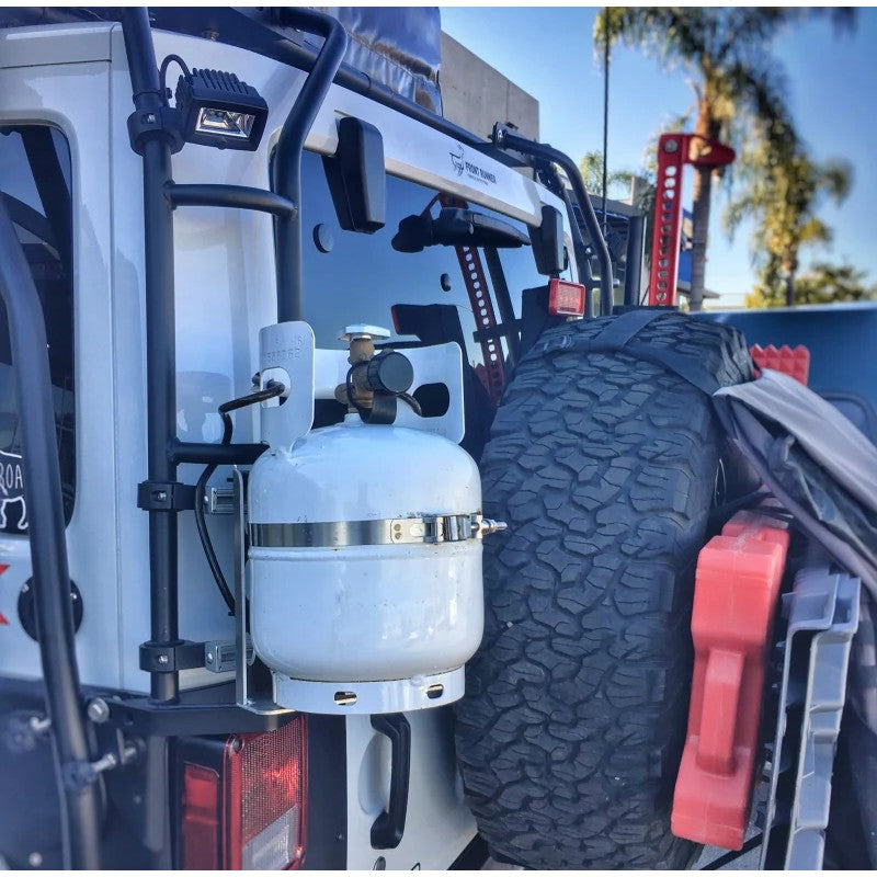 Two black KC HiLiTES C-Series C2 2-inch LED area flood lights with wiring harness and Z-style mounting brackets.
