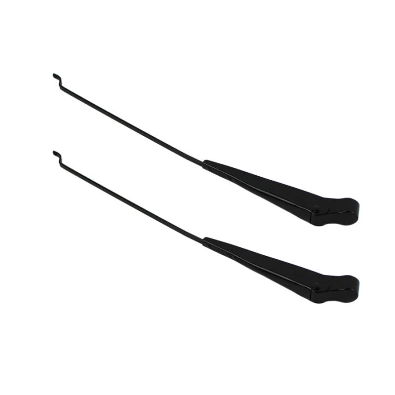 Pair of Kentrol black powdercoated windshield wiper arms for 1968-1986 Jeep CJ