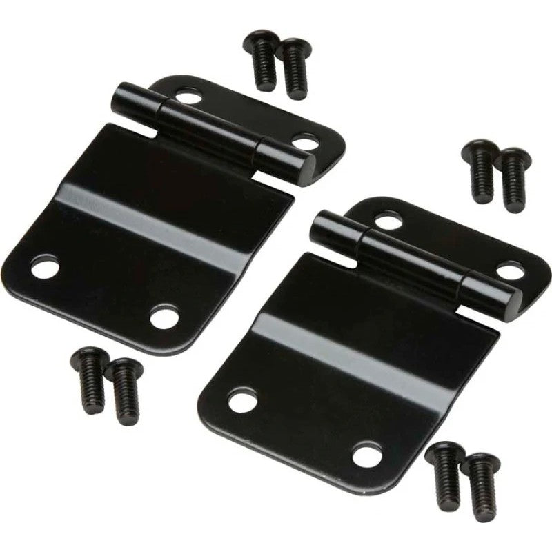 Pair of Kentrol black powdercoated tailgate hinges for 1976-1986 Jeep CJ7