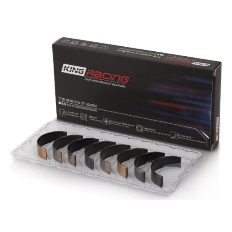 King Engine Bearings XP-Series tri-metal crankshaft main bearing set for Audi and Volkswagen engines.