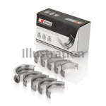 King Engine Bearings MB5784SI0.25 crankshaft main bearings, 0.25mm undersize for BMW N20/B20 engines.