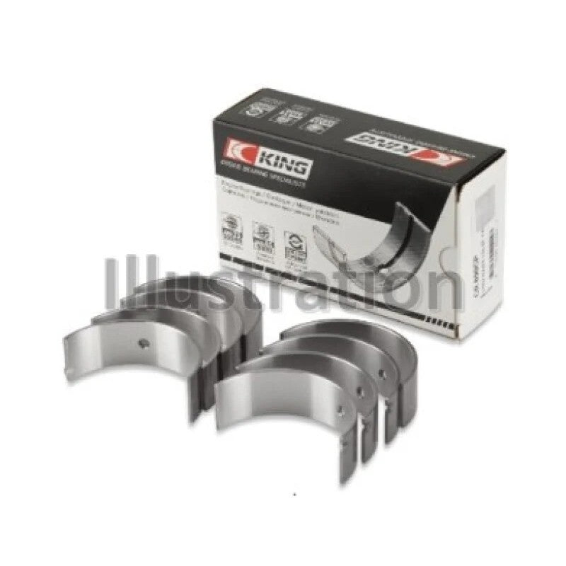 King Engine Bearings CR4512SI Size STD rod bearing set for Honda Civic D17A1 and D17A2 engines.