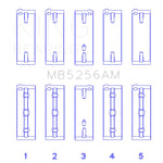 King Engine Bearings MB5256AM standard size main bearing set for 2.0L G4GC engines.