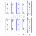 King Engine Bearings main bearing set for Subaru EJ20 EJ22 EJ25 engines with +0.25mm oversize thickness