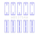 King Engine Bearings MB5375AM crankshaft main bearing set for Toyota 2ZZGE engine series