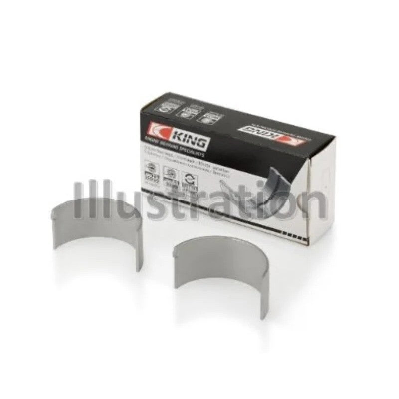 King Engine Bearings +0.25mm oversized metal connecting rod bearing set for Audi and Volkswagen TDI engines.