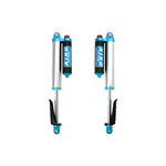 Pair of King Shocks 2.5 series rear piggyback reservoir adjustable shocks for 2018-2025 Jeep Wrangler JL.