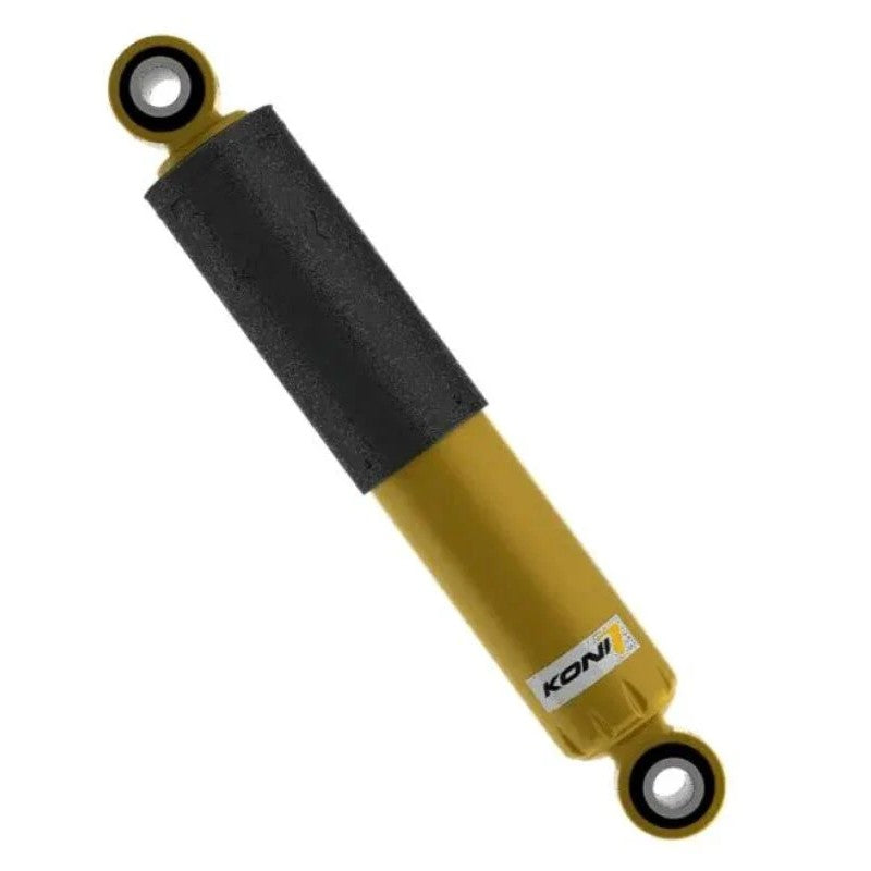 Koni EVO FSD series front shock absorber with metallic gold finish for Freightliner VFS chassis