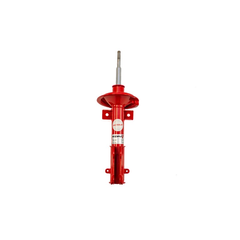 Koni Special Active front shock absorber in signature red finish for 2005-2014 Ford Mustang S197.