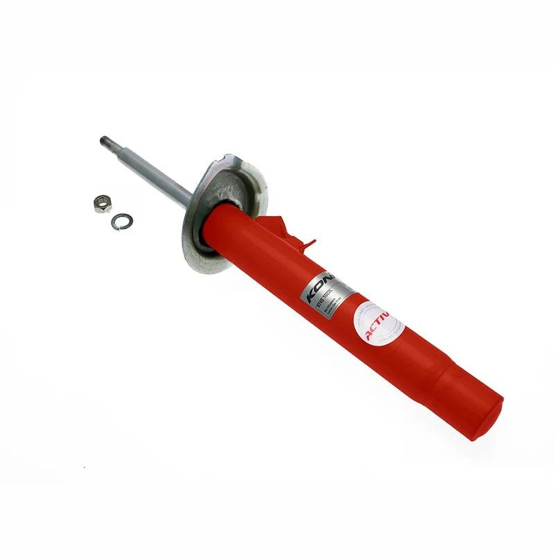 Koni Special Active 8745 Series red twin-tube left front strut for 1999-2006 BMW E46 3 Series.