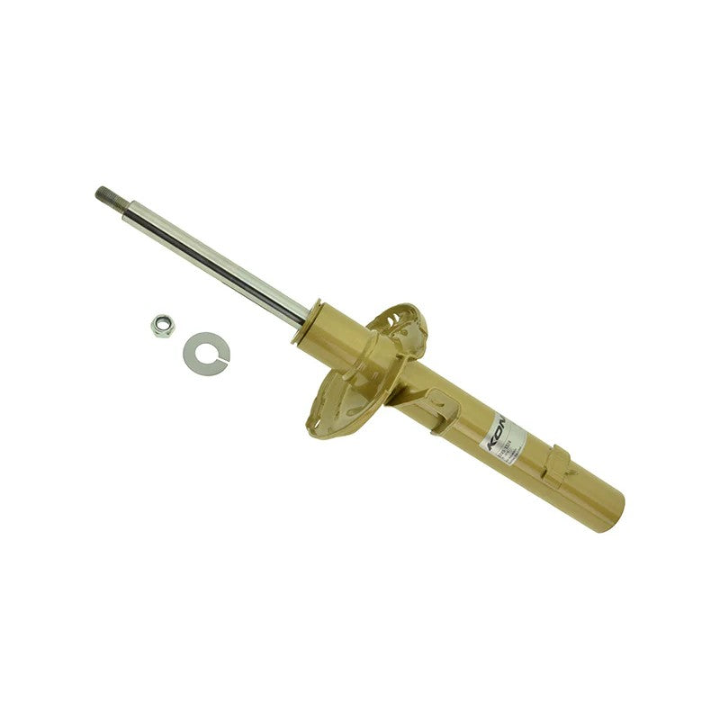 Koni Special Active series front strut in signature red finish for 50mm OD Volkswagen Golf housings